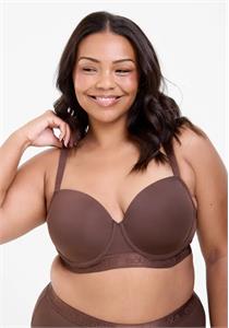 Oola Everyday Moulded T Shirt Bra Chocolate